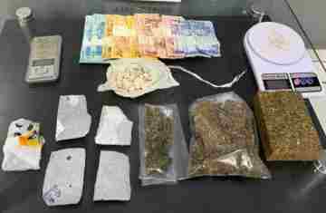 Laranjeiras – Rotam apreende drogas e pessoas são presas por trafico de drogas